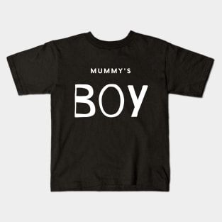 Mummy's Boy Kids T-Shirt